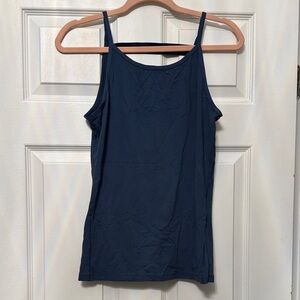 Nike Women's Navy Blue Tank Top